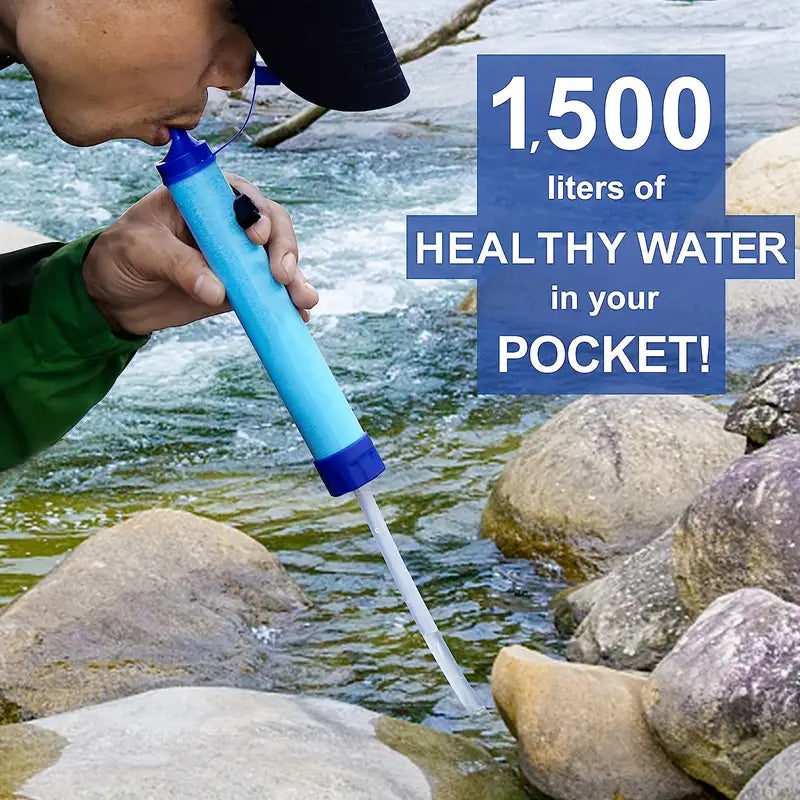 Portable Water Filter Straw