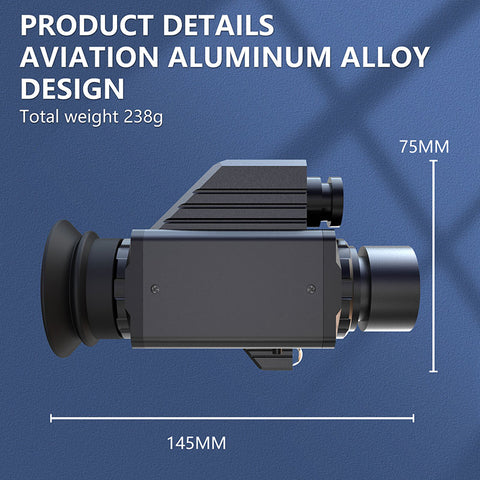 Dual System Thermal Imaging Night Vision Monocular